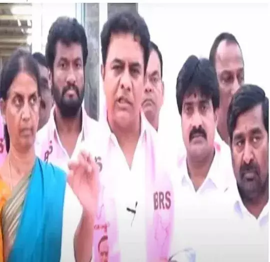 BRS: ఎన్నికల సంఘం పిలుపు... ఢిల్లీకి కేటీఆర్ బృందం