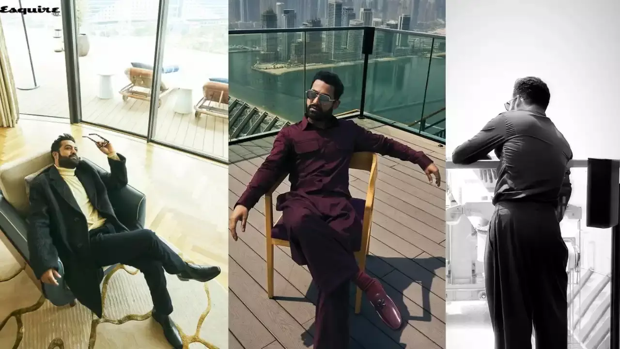 NTR :  లుక్స్ తో అదరగొడుతున్న ఎన్టీఆర్ NTR :  లుక్స్ తో అదరగొడుతున్న ఎన్టీఆర్