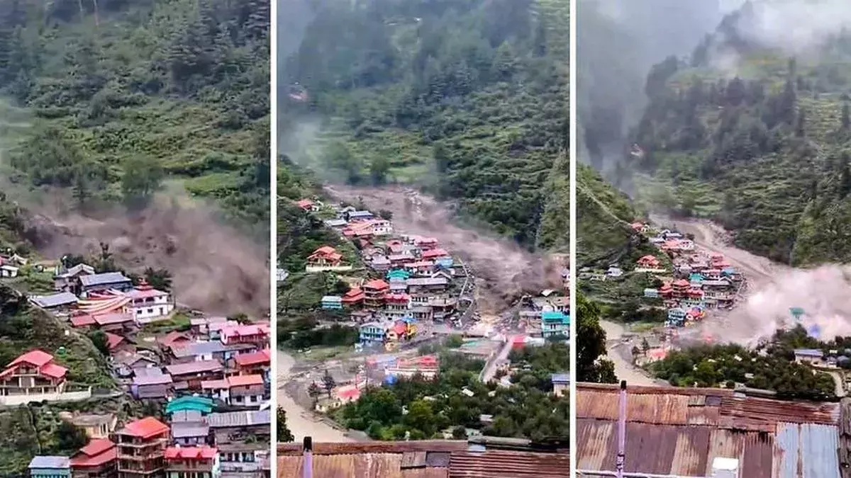 Uttarakhand: ఉత్తరాఖండ్‌  క్లౌడ్‌బరస్ట్.. నలుగురి మృతి, 50 మందికిపైగా గల్లంతు..