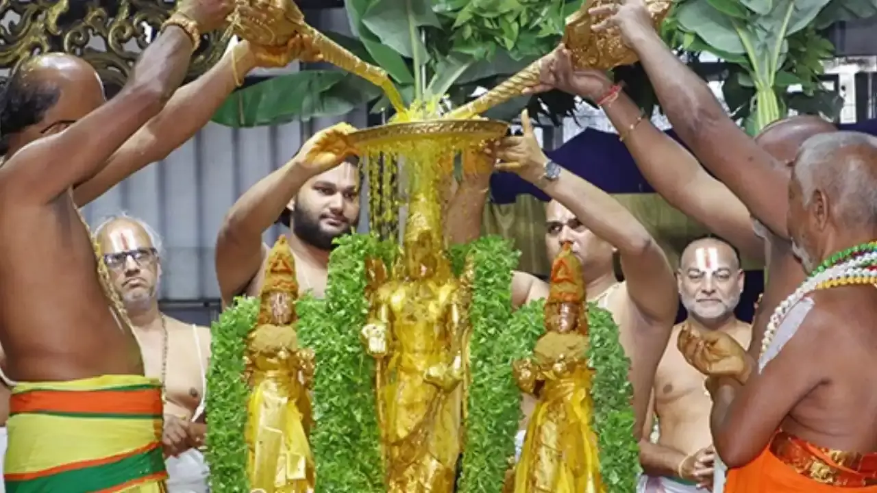 Tirumala : శ్రీవారి ఆలయంలో శాస్త్రోక్తంగా పవిత్రోత్సవాలు ప్రారంభం