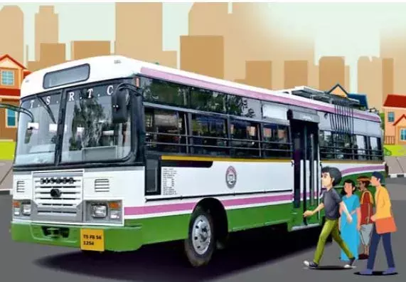 FREE BUS: మహిళల ఉచిత బస్సు ప్రయాణానికి సర్వం సిద్ధం