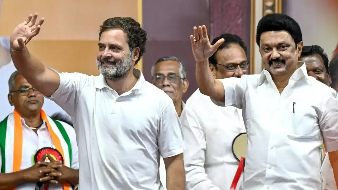 CM Stalin : ఎన్నికల అక్రమాలపై కాంగ్రెస్తో కలిసి నడుస్తాం- సీఎం స్టాలిన్ CM Stalin : ఎన్నికల అక్రమాలపై కాంగ్రెస్తో కలిసి నడుస్తాం- సీఎం స్టాలిన్