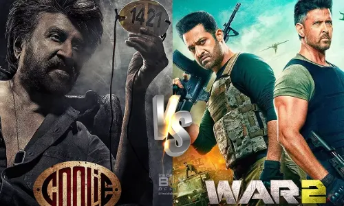 Coolie vs War 2 :  బాక్సాఫీస్ షేక్ అవుతుందా.. షాక్ ఇస్తుందా.. Coolie vs War 2 :  బాక్సాఫీస్ షేక్ అవుతుందా.. షాక్ ఇస్తుందా..