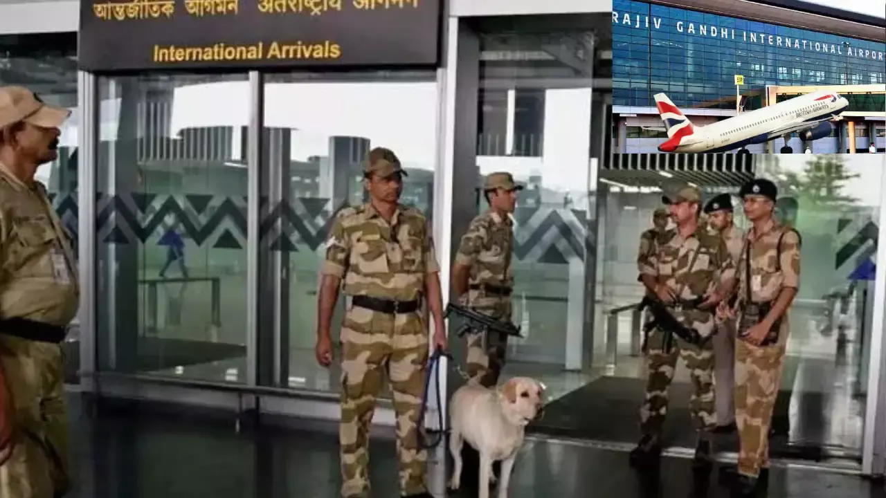 Shamshabad Airport : శంషాబాద్ ఎయిర్ పోర్టులో హై అలర్ట్..