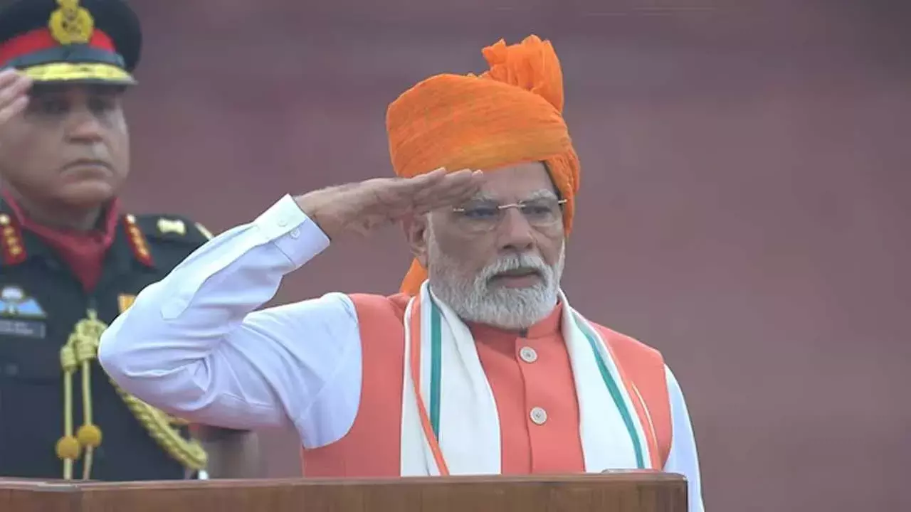Modi : ఆపరేషన్ సిందూర్ జవాన్లకు సెల్యూట్: మోదీ Modi : ఆపరేషన్ సిందూర్ జవాన్లకు సెల్యూట్: మోదీ