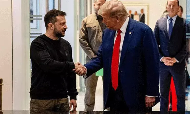 ట్రంప్, పుతిన్ మధ్య యుద్ధ ముగింపు చర్చలు.. స్పందించిన ఉక్రెయిన్ అధ్యక్షుడు.. ట్రంప్, పుతిన్ మధ్య యుద్ధ ముగింపు చర్చలు.. స్పందించిన ఉక్రెయిన్ అధ్యక్షుడు..