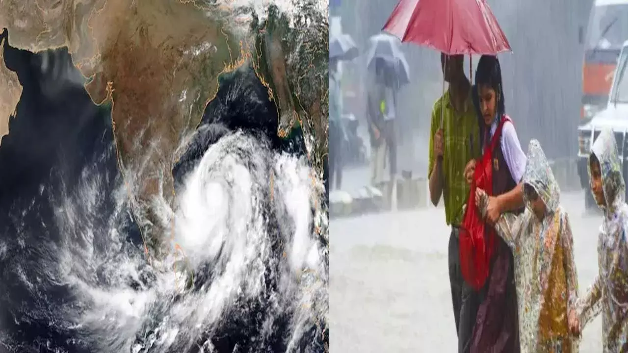 Heavy Rains : బంగాళాఖాతంలో మరో అల్పపీడనం .. తెలుగు రాష్ట్రాల్లో భారీ నుంచి అతి భారీ వర్షాలు Heavy Rains : బంగాళాఖాతంలో మరో అల్పపీడనం .. తెలుగు రాష్ట్రాల్లో భారీ నుంచి అతి భారీ వర్షాలు