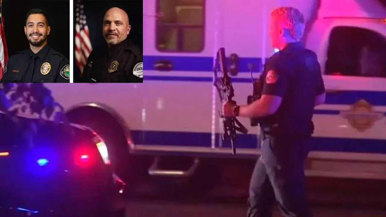 America : అమెరికాలో మరోసారి కాల్పులు.. ఇద్దరు పోలీసులు మృతి America : అమెరికాలో మరోసారి కాల్పులు.. ఇద్దరు పోలీసులు మృతి