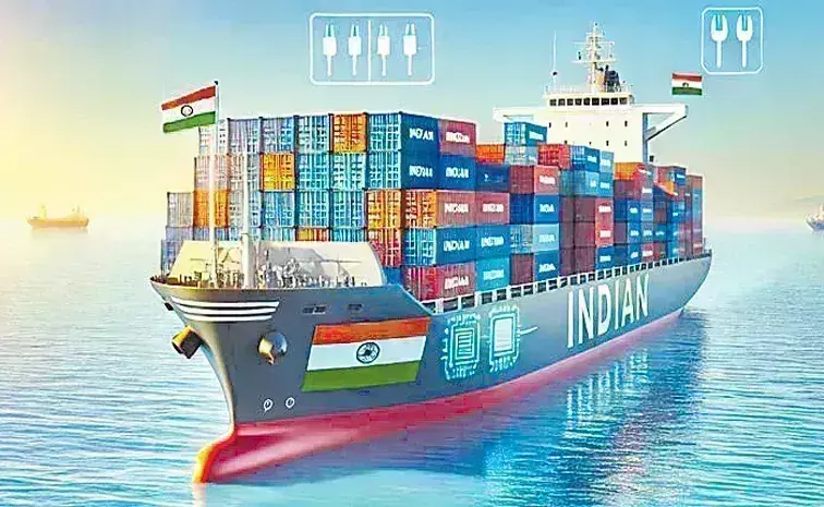 EXPORTS:  ఎగుమతుల్లో తెలుగు రాష్ట్రాలదే హవా EXPORTS:  ఎగుమతుల్లో తెలుగు రాష్ట్రాలదే హవా
