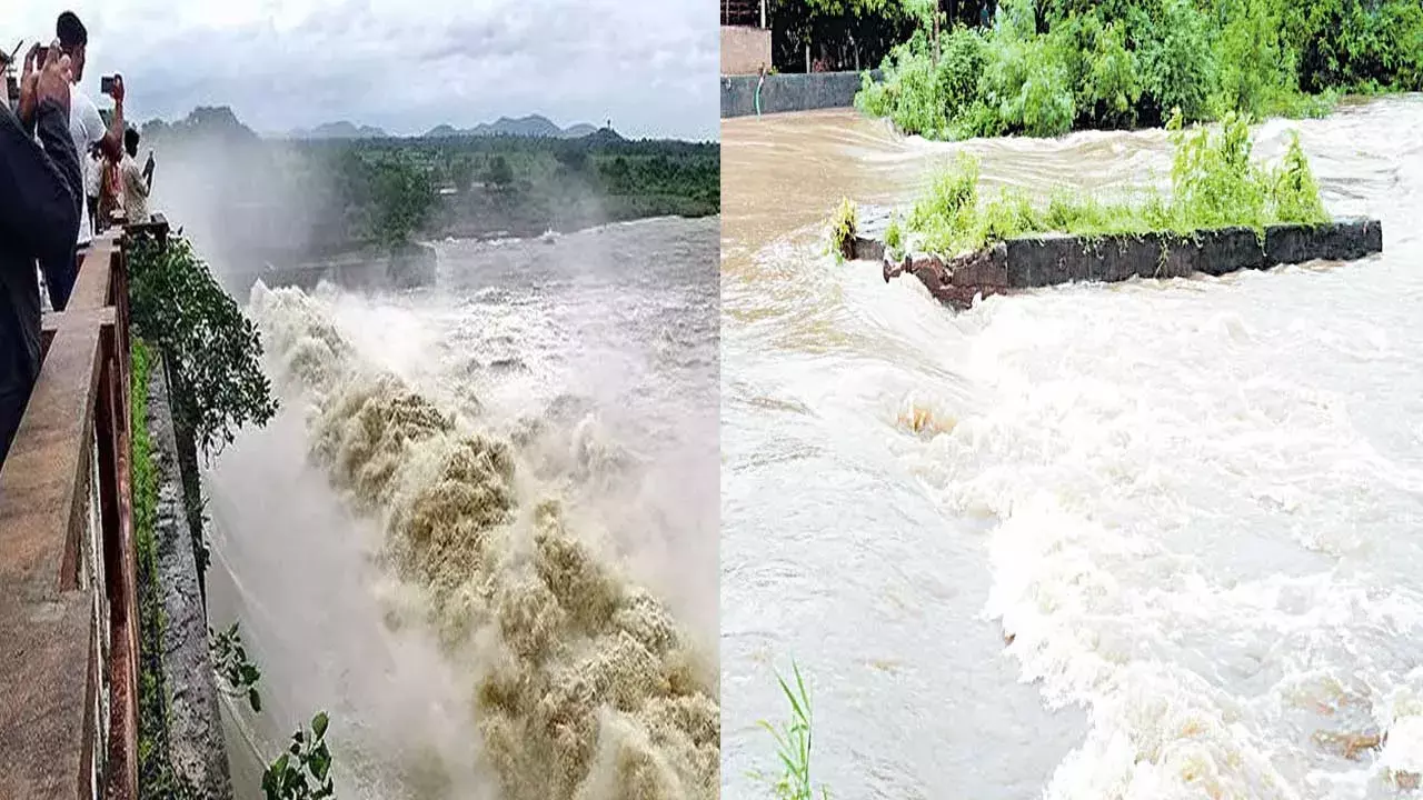 Godavari Flood Alert : గోదావరి ఉధృతి....లోతట్టు ప్రాంతాలకు వరద ముప్పు
