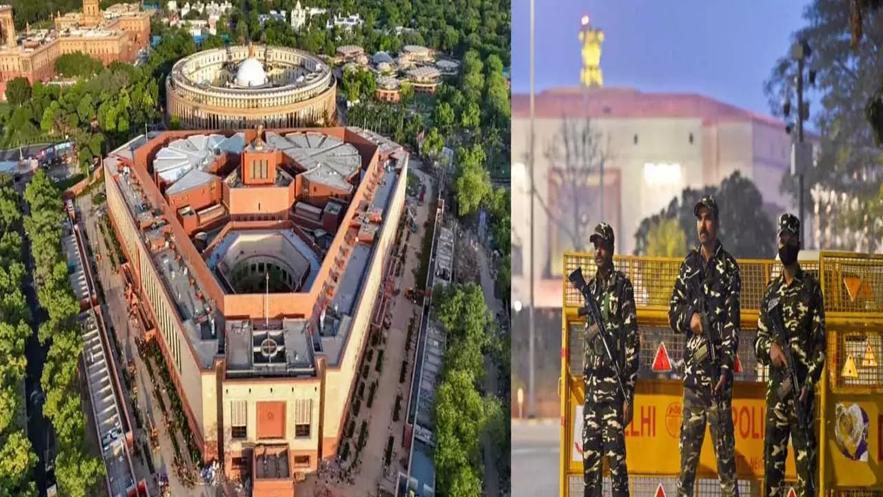 Parliament : పార్లమెంట్లో భద్రతా ఉల్లంఘన.. చొరబాటుదారుడి అరెస్ట్ Parliament : పార్లమెంట్లో భద్రతా ఉల్లంఘన.. చొరబాటుదారుడి అరెస్ట్