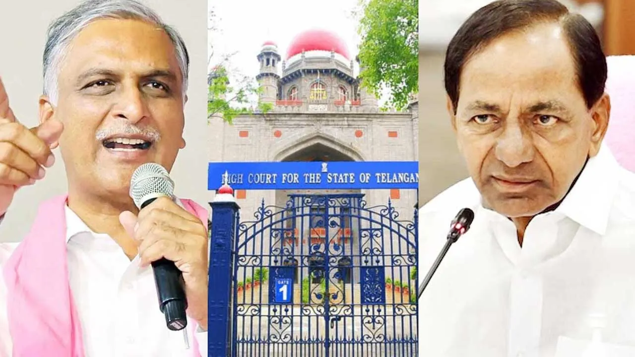 TG High Court : హైకోర్టులో కేసీఆర్, హరీశ్ రావుకు చుక్కెదురు.. స్టే ఇచ్చేందుకు నిరాకరణ TG High Court : హైకోర్టులో కేసీఆర్, హరీశ్ రావుకు చుక్కెదురు.. స్టే ఇచ్చేందుకు నిరాకరణ