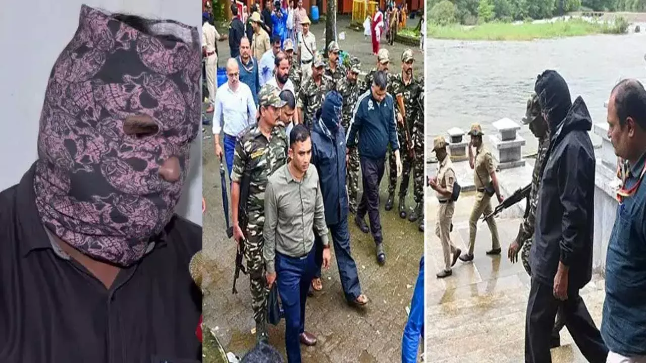 Dharmasthala : ధర్మస్థల వ్యవహారం.. ముసుగు వ్యక్తి అరెస్టు