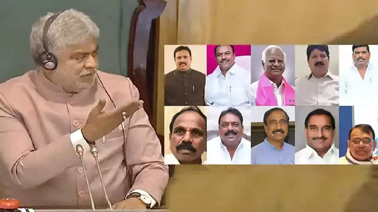 TG : గద్వాల ఎమ్మెల్యేకు స్పీకర్ నోటీసులు.. పార్టీ ఫిరాయింపులపై.. TG : గద్వాల ఎమ్మెల్యేకు స్పీకర్ నోటీసులు.. పార్టీ ఫిరాయింపులపై..