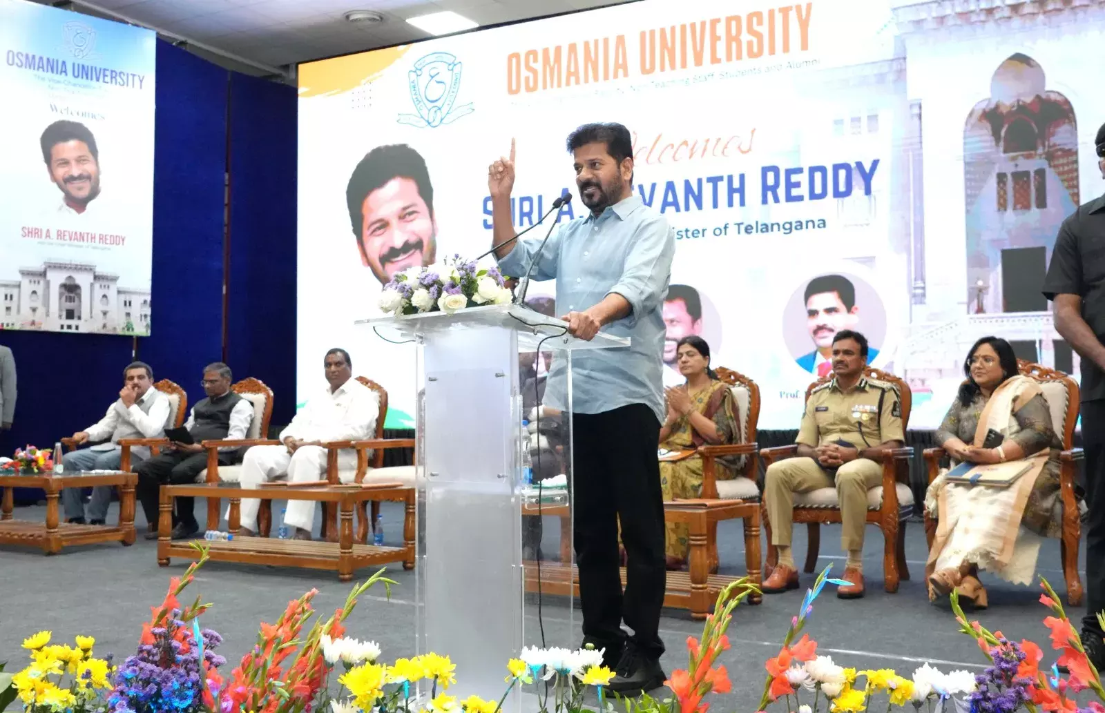 REVANTH: చరిత్రకు నిలువెత్తు నిదర్శనం ఉస్మానియా