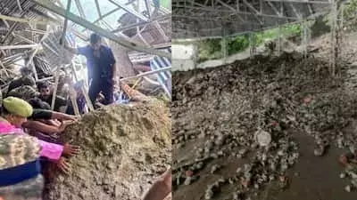 Jammu Kashmir: వైష్ణో దేవి యాత్ర మార్గంలో కొండచరియలు విరిగిపడి 13 మంది మృతి..