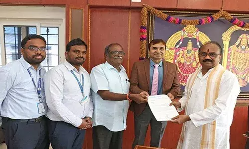 TTD : టీటీడీకి స్కానర్ విరాళం