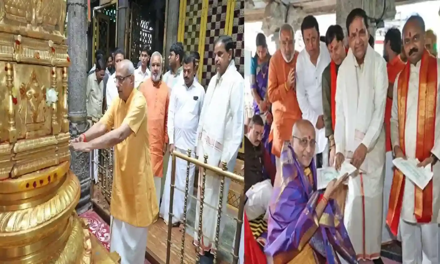 Vice-Presidential : తిరుమల శ్రీవారిని దర్శించుకున్న ఉపరాష్ట్రపతి అభ్యర్థి సీపీ రాధాకృష్ణన్ Vice-Presidential : తిరుమల శ్రీవారిని దర్శించుకున్న ఉపరాష్ట్రపతి అభ్యర్థి సీపీ రాధాకృష్ణన్