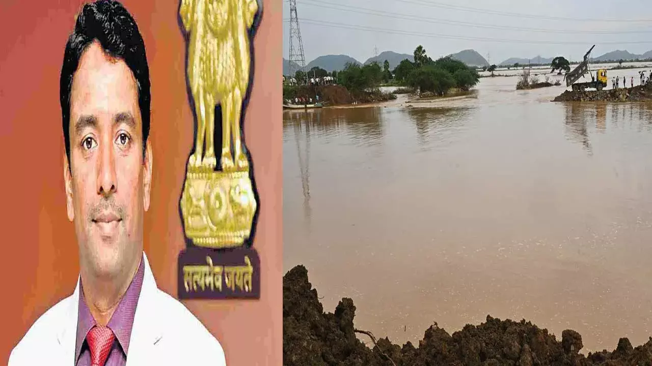 Collector : బుడమేరుతో భయపడాల్సిన అవసరం లేదు : కలెక్టర్ లక్ష్మీశ Collector : బుడమేరుతో భయపడాల్సిన అవసరం లేదు : కలెక్టర్ లక్ష్మీశ