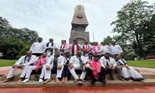BRS PROTEST: బీఆర్ఎస్ రాష్ట్రవ్యాప్త ఆందోళనలు BRS PROTEST: బీఆర్ఎస్ రాష్ట్రవ్యాప్త ఆందోళనలు