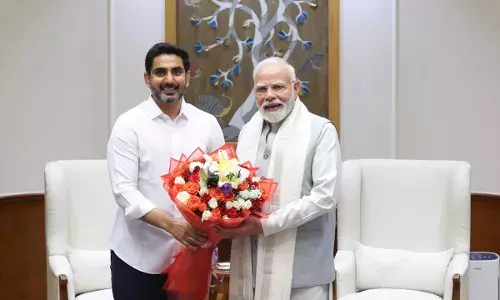 Nara Lokesh :  ప్రధాని మోదీతో నారా లోకేశ్ భేటీ Nara Lokesh :  ప్రధాని మోదీతో నారా లోకేశ్ భేటీ