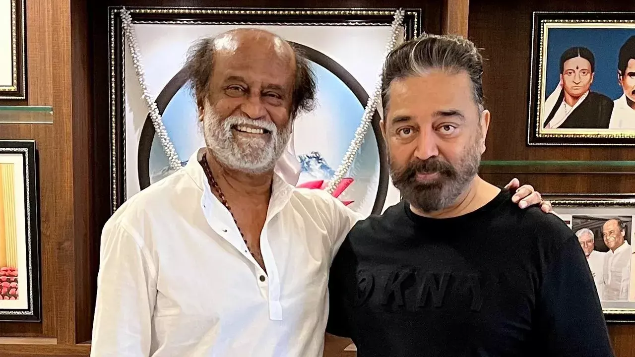 Kamal Haasam-Rajinikantah : అఫీషియల్.. 46 ఏళ్ల తర్వాత కమల్, రజనీకాంత్.. Kamal Haasam-Rajinikantah : అఫీషియల్.. 46 ఏళ్ల తర్వాత కమల్, రజనీకాంత్..