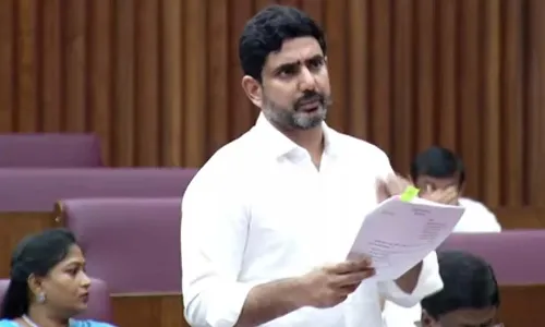 Nara Lokesh : అసెంబ్లీలో మార్షల్స్ తీరుపై మంత్రి లోకేశ్ ఫైర్.. Nara Lokesh : అసెంబ్లీలో మార్షల్స్ తీరుపై మంత్రి లోకేశ్ ఫైర్..
