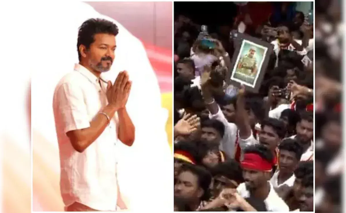 Vijay: రాజీవ్ గాంధీ హంతకుడిపై యాక్టర్ విజయ్ ప్రశంసలు.. Vijay: రాజీవ్ గాంధీ హంతకుడిపై యాక్టర్ విజయ్ ప్రశంసలు..