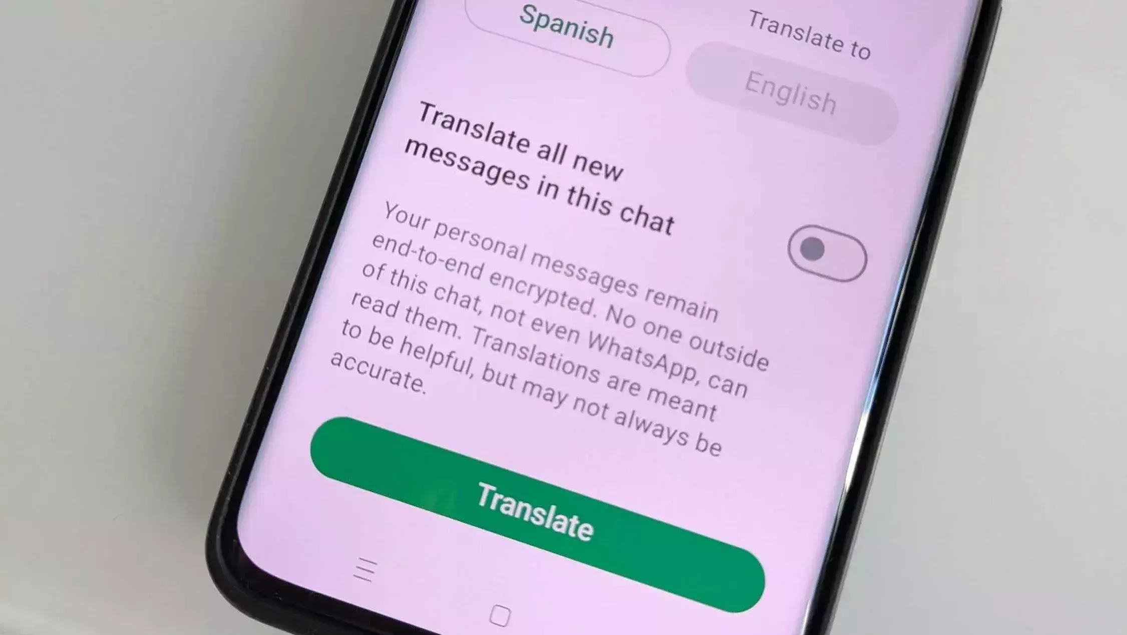 WHATSAPP: వాట్సాప్లో క్రేజీ ఫీచర్: ఇక మనకు నచ్చిన భాషల్లో మెసేజ్లు! WHATSAPP: వాట్సాప్లో క్రేజీ ఫీచర్: ఇక మనకు నచ్చిన భాషల్లో మెసేజ్లు!