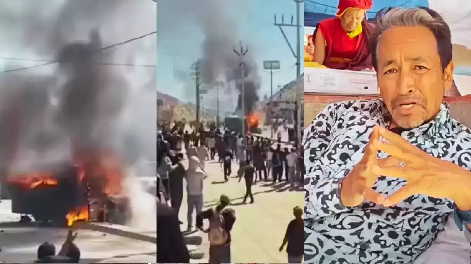 Ladakh Violence: లడఖ్ హింసపై కేంద్రం ప్రత్యేక దృష్టి.. Ladakh Violence: లడఖ్ హింసపై కేంద్రం ప్రత్యేక దృష్టి..