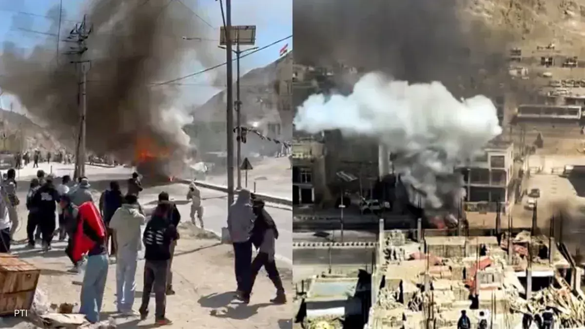 Ladakh Violence: లద్ధాఖ్లో ఆందోళనలు.. 50 మంది అరెస్ట్ Ladakh Violence: లద్ధాఖ్లో ఆందోళనలు.. 50 మంది అరెస్ట్