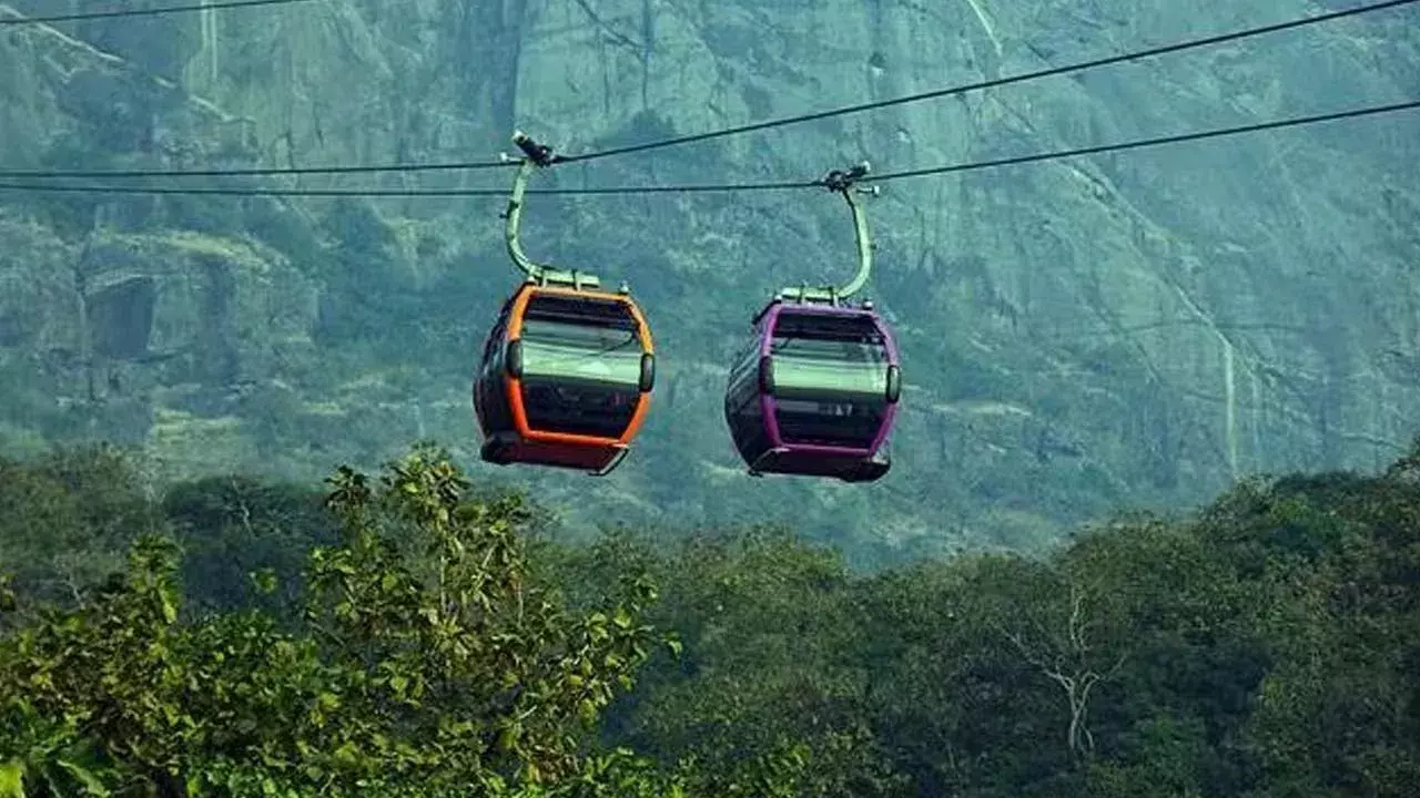 Yadagirigutta : యాదగిరిగుట్ట కొండపైకి రోప్ వే Yadagirigutta : యాదగిరిగుట్ట కొండపైకి రోప్ వే