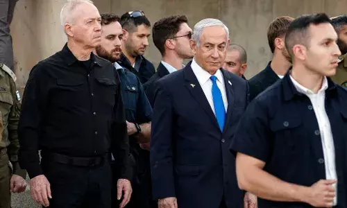 Netanyahu: అరెస్ట్ భయంతో  వేరే మార్గంలో వెళ్లిన నెతన్యాహు