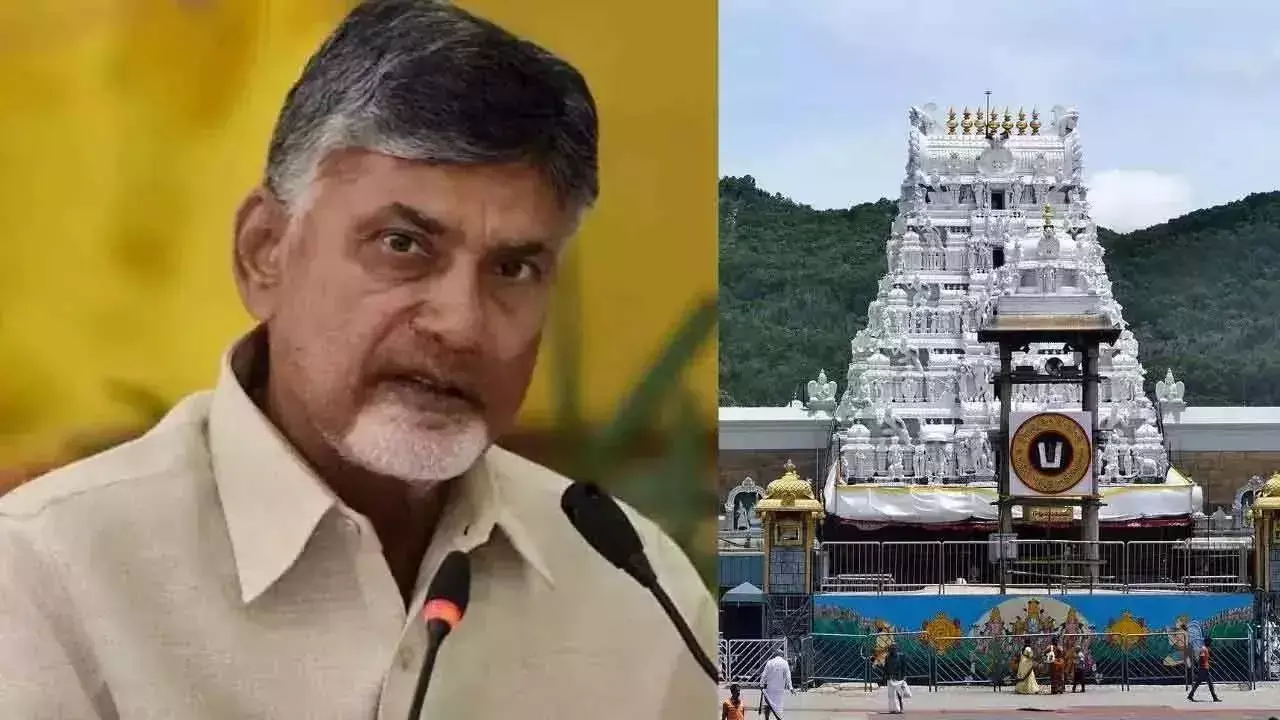 TTD : టీటీడీపై సీఎం చంద్రబాబు ప్రశంసలు TTD : టీటీడీపై సీఎం చంద్రబాబు ప్రశంసలు
