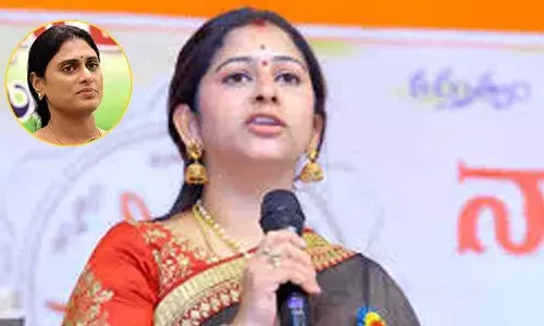 Yamini Sharma : అవసరమైతే 50 వేల ఆలయాలు నిర్మిస్తాం.. షర్మిలపై బీజేపీ ఫైర్ Yamini Sharma : అవసరమైతే 50 వేల ఆలయాలు నిర్మిస్తాం.. షర్మిలపై బీజేపీ ఫైర్