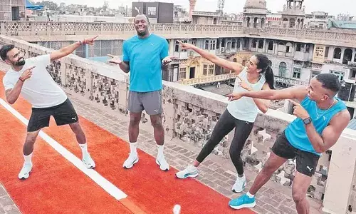 Usain Bolt: ఢిల్లీ వీధుల్లో జమైకన్ చిరుత ఉసేన్ బోల్ట్