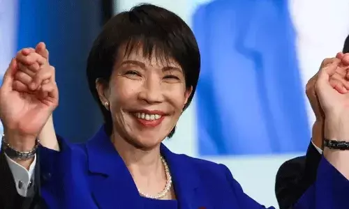 జపాన్ తొలి మహిళా ప్రధానమంత్రిగా ఎన్నికైన సనే తకైచి.. జపాన్ తొలి మహిళా ప్రధానమంత్రిగా ఎన్నికైన సనే తకైచి..