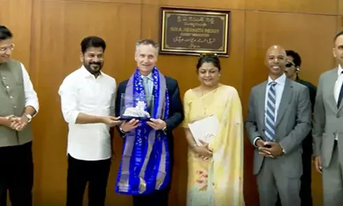 REVANTH: తెలంగాణలో పరిశ్రమలు పెట్టేవారికి మద్దతు REVANTH: తెలంగాణలో పరిశ్రమలు పెట్టేవారికి మద్దతు