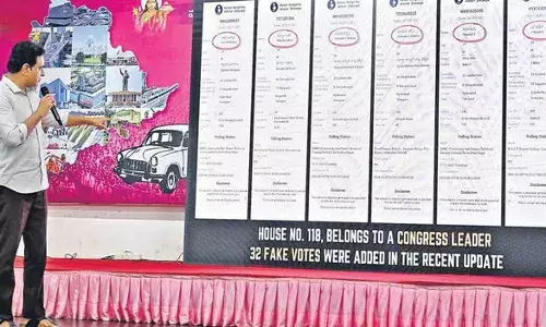 BYPOLL:దొంగ ఓట్ల చుట్టూ తిరుగుతున్న జూబ్లీ రాజకీయం BYPOLL:దొంగ ఓట్ల చుట్టూ తిరుగుతున్న జూబ్లీ రాజకీయం