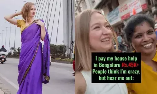 Bangalore: ఇంటి పనిమనిషికి రూ.45 వేలు చెల్లిస్తున్న రష్యన్ మహిళ.. ఇంటర్నెట్ షాక్..