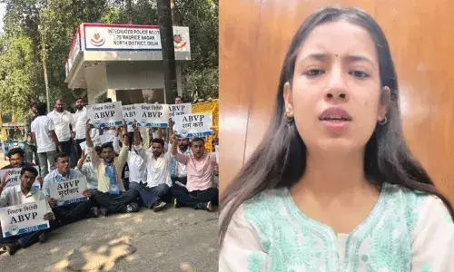 Delhi: ఫ్రొఫెసర్ ప్రవర్తన నచ్చలేదు.. అందుకే  చెంపదెబ్బ కొట్టా: DUSU జాయింట్ సెక్రటరీ దీపికా ఝా