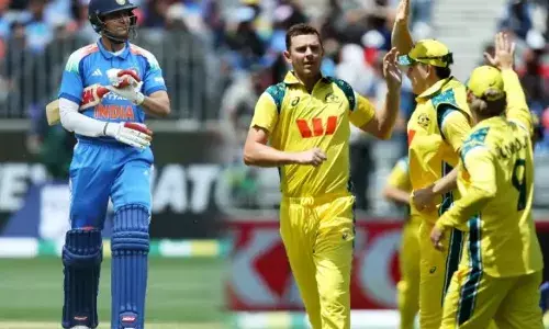 IND vs AUS: తొలి వన్డేలో భారత్పై ఆస్ట్రేలియా విజయం IND vs AUS: తొలి వన్డేలో భారత్పై ఆస్ట్రేలియా విజయం