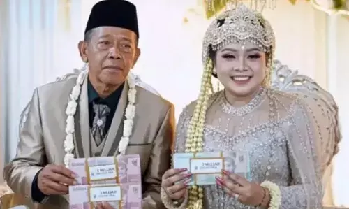 WEDDING: రూ.కోట్లు చెల్లించి.. యువతిని పెళ్లాడిన తాత