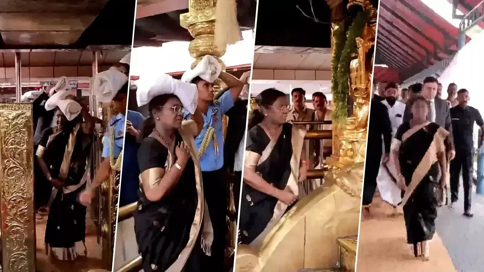 Droupadi Murmu: శబరిమల ఆలయంలో ప్రత్యేక పూజలు చేసిన తొలి మహిళా ప్రెసిడెంట్‌గా ద్రౌపదీ ముర్ము