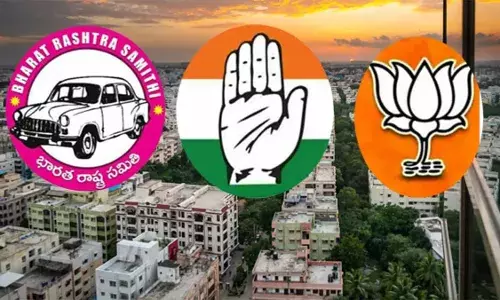 జూబ్లీహిల్స్ ను చుట్టేస్తున్న పార్టీలు.. మూడు పార్టీల్లో టెన్షన్.. జూబ్లీహిల్స్ ను చుట్టేస్తున్న పార్టీలు.. మూడు పార్టీల్లో టెన్షన్..