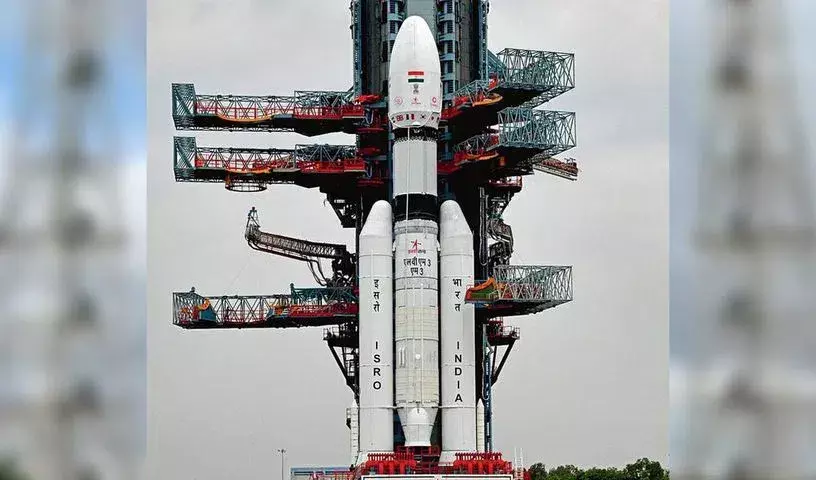 CMS-03: అత్యంత ‘‘బరువైన’’ ప్రయోగానికి సిద్ధమైన ఇస్రో.. CMS-03: అత్యంత ‘‘బరువైన’’ ప్రయోగానికి సిద్ధమైన ఇస్రో..