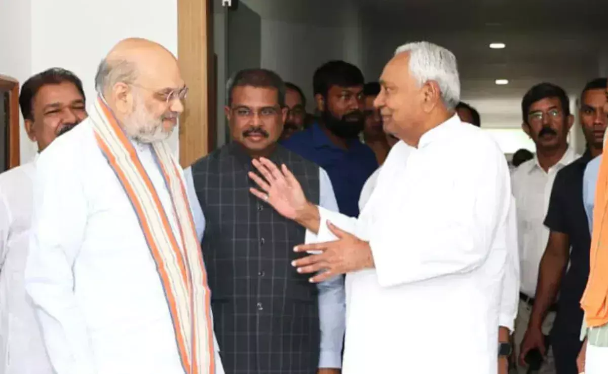 Nitish Kumar:  నితీశ్ కుమార్ మా ముఖ్యమంత్రి అభ్యర్థి .. తేల్చి చెప్పిన అమిత్ షా