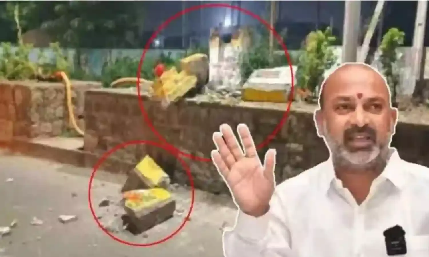 BANDI SANJAY: “46 దారి మైసమ్మ ఆలయాలను కూల్తేస్తారా..? BANDI SANJAY: “46 దారి మైసమ్మ ఆలయాలను కూల్తేస్తారా..?