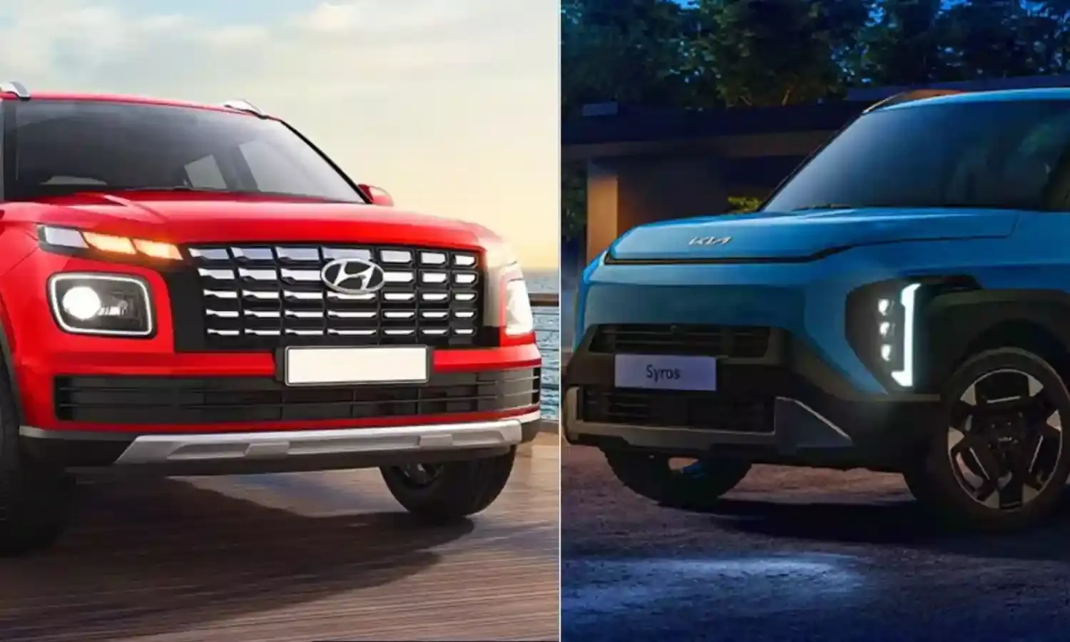 Hyundai Venue vs Kia Syros : పోరు మామూలుగా లేదు.. 2025 హ్యుందాయ్ వెన్యూ VS కియా సిరోస్.. ఏ కారు బెటర్ ?