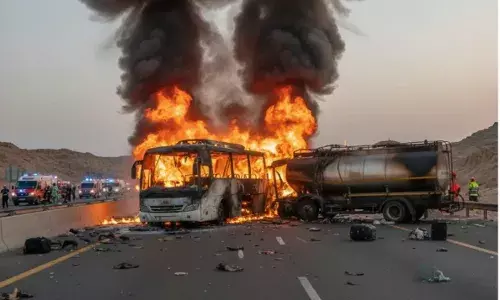 SAUDI: 45 మంది హైదరాబాదీల సజీవ దహనం